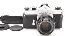 [MINT NO US Duties!] Pentax Spotmatic SP 35mm Film Camera w/ SMC 55 mm lens Kit