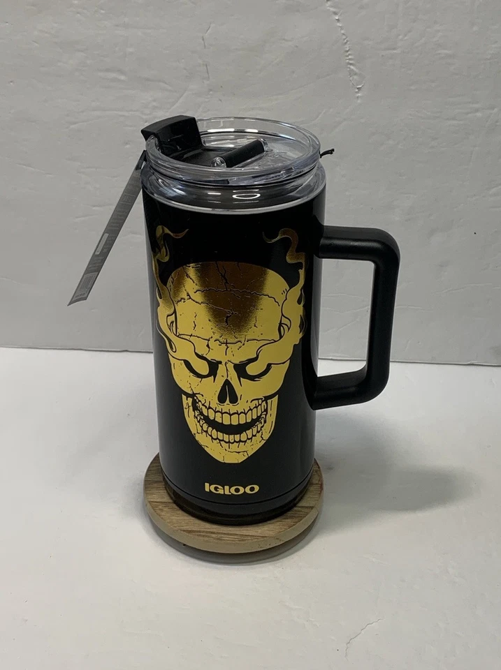 WWE камень холодный 36 унций барабан 1 литр кружка Стив Остин новый с Ярлыками - Изображение 2 из 4