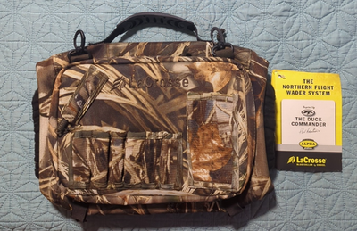 #ad #ad LaCrosse The Northern Flight Chest Pac Carry All Storage For Waders Handwarmer $41.21