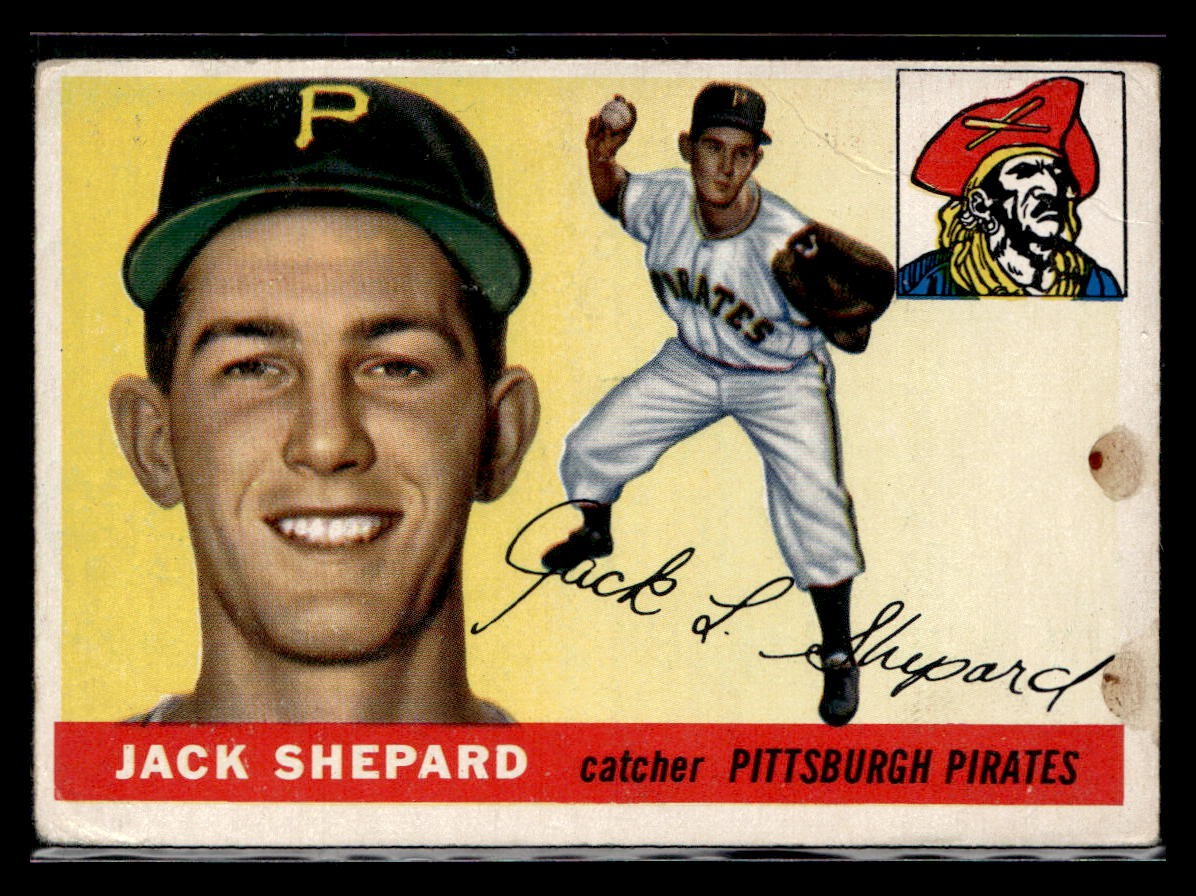 1955 Topps #73 Jack Shepard