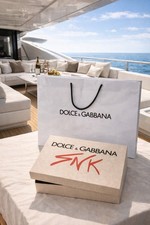 Boite Vide Dolce &Gabbana  33x21x13 + sac shopping bien froissé 48x32x16