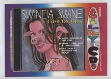 2001 Silly Productions Silly CD's Stickers Swineia Swine #3 0ps8