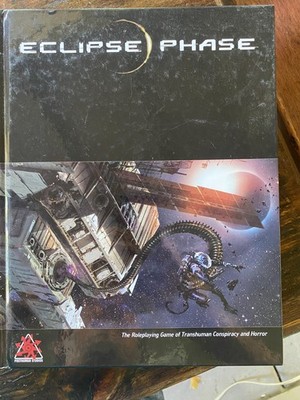 Eclipse Phase RPG 1st Edition (Hardcover) Core Rulebook Posthuman Studios