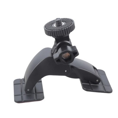 Adhesive Dashboard Mount with 1/4 Screw for Car Camera Adjustable Phone Holder