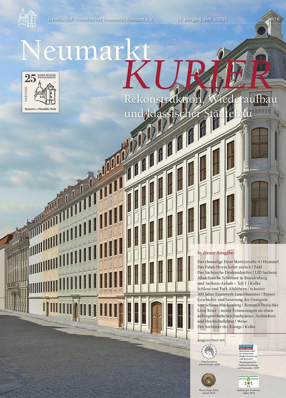 Neumarkt-Kurier 2/2025 Gesellschaft Historischer Neumarkt Dresden e. V.