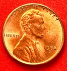 1952-S Lincoln Wheat Cent Penny GEM RED BU From an Original Bank Roll