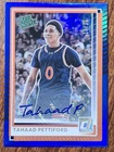 Tahaad Pettiford Auto /25 Blue Optic 2025-26 Panini Donruss Auburn Tigers