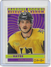 2022-23 O-Pee-Chee - Marquee Rookie Zack Hayes #592 Retro (RC)