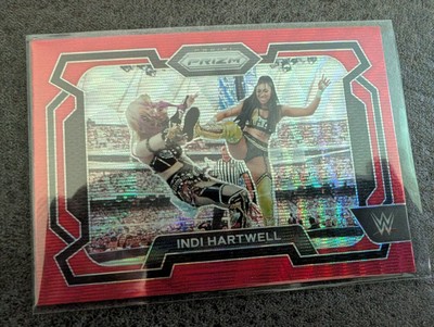 WWE Indi Hartwell Red Panini Prizm 
