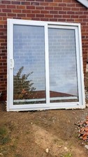 UPVC PATIO DOORS, USED INTERNALLY - 210 H x 180 W