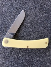 Case Sod Buster Jr 2.8" Folding Pocket Knife - Yellow (00032)