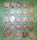 US Indian Head Cent Collection Lot Auction Sale 1859 - 1909