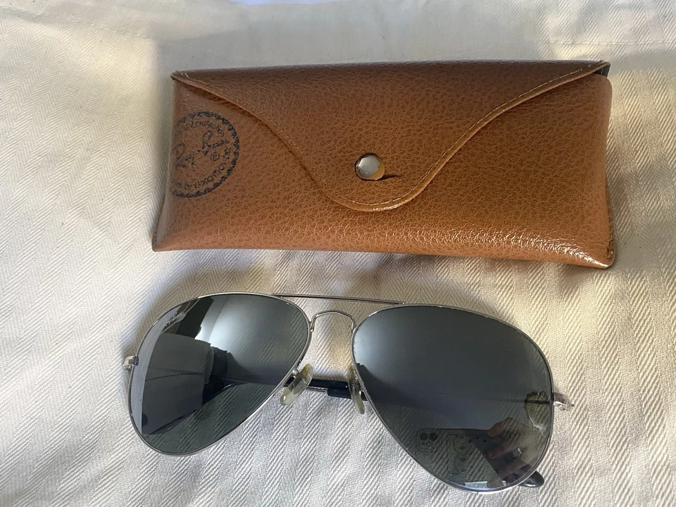 Ray-Ban Sunglasses Rb3025 Aviator Large Metal, photo 1 of 4