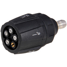 Adjustable Car Wash Nozzle with Five Spray Options and 1 4 Quick Connect System