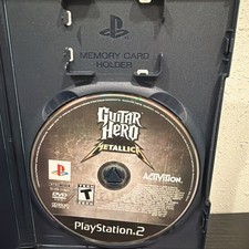 Guitar Hero Metallica PlayStation 2 'Disc Only', PS2, Tested & Works