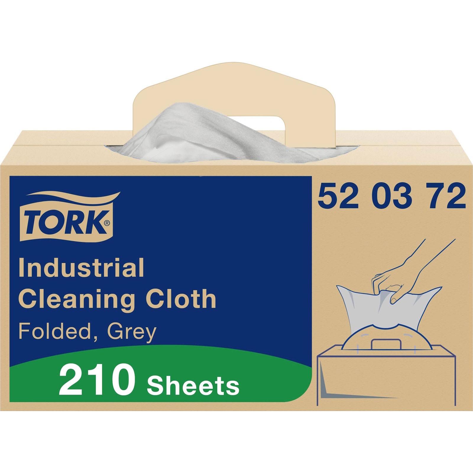 Tork Cleaning Tissue 1-Ply: Reduces Solvent Use Cuts Waste.