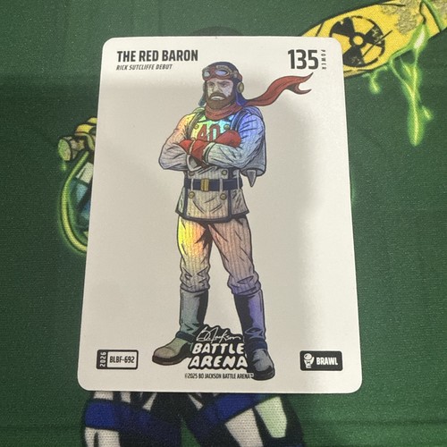 Bo Jackson Battle Arena The Red Baron Rick Sutcliffe Blizzard Brawl 135 Power
