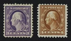 CKStamps: US Stamps Collection Scott#426 427 Washington Mint H OG