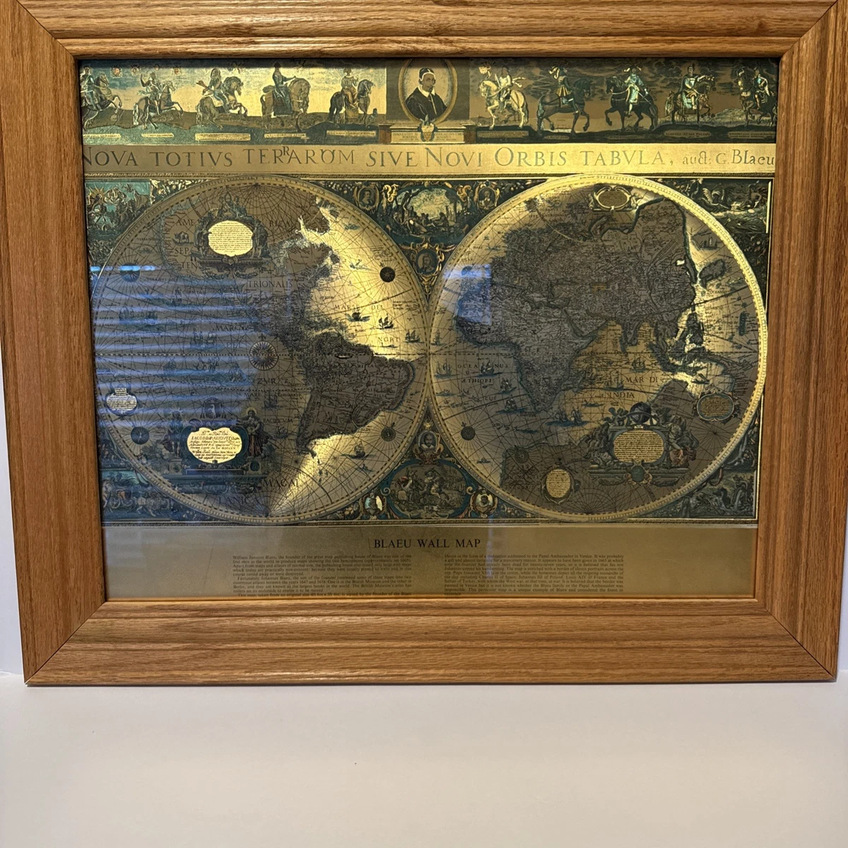 Blaeu Map In Antique World Maps & Atlases for sale | eBay