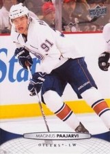 #129 Magnus Paajarvi - Edmonton Oilers - 2011-12 Upper Deck Hockey