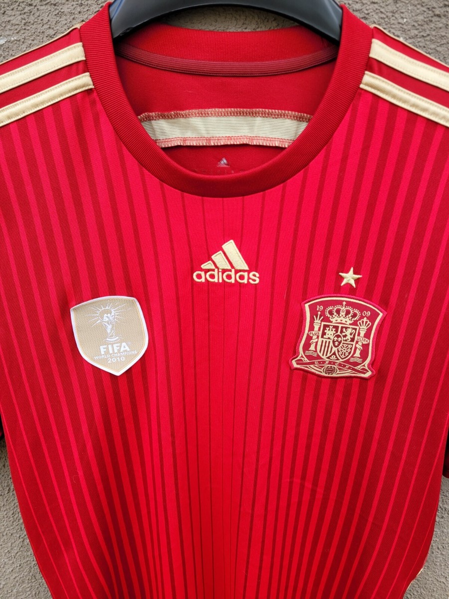 Spain 2010 Fifa World Champions Jersey Size M Medium | eBay