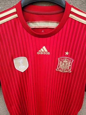 Spain 2010 Fifa World Champions Jersey Size M Medium | eBay