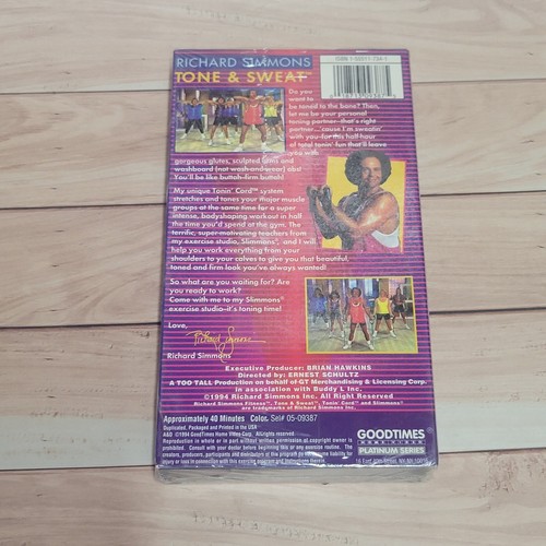 Richard Simmons - Tone & Sweat (VHS) - Picture 2 of 2