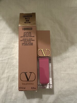 Valentino Liquirosso Lip & Blush 302R Pink is Punk