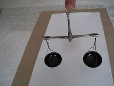 Vintage Russian Balance Scale & Weights Set