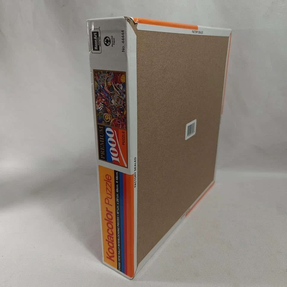 NUEVO ROMPECABEZAS KODACOLOR 1000 PIEZAS “COSER QUÉ” Sellado Kodak 1994 Rosa Arte Costura  Foto 3 de 4