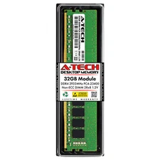 32GB DDR4 PC4-23400U DIMM Samsung M378A4G43AB2-CVF Equivalent Desktop Memory RAM