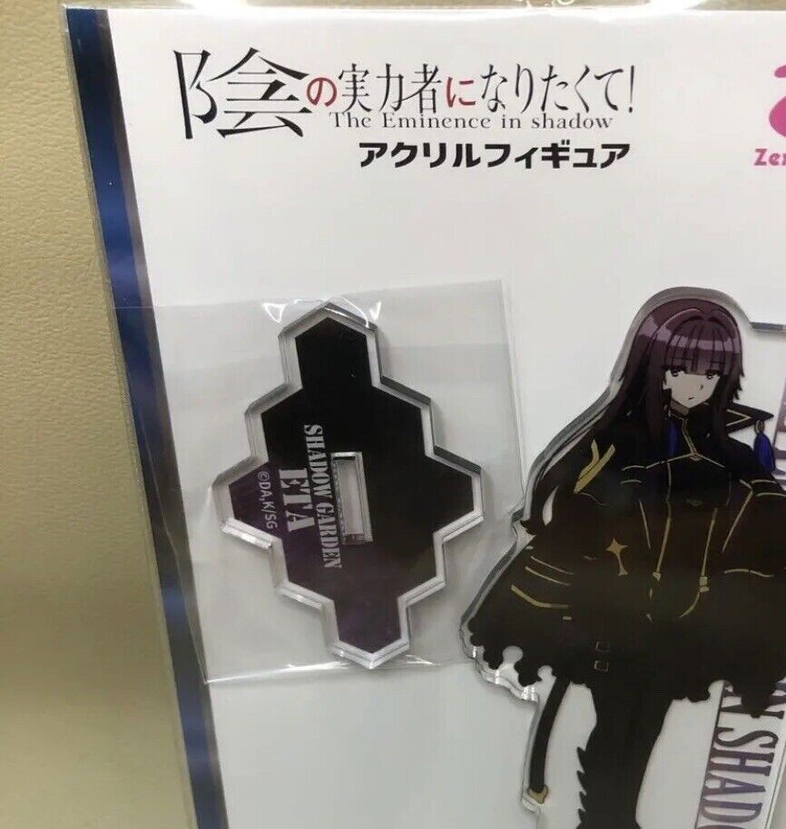 The Eminence in Shadow X Kujibikidou Zeta Acrylic Stand Figure JAPAN