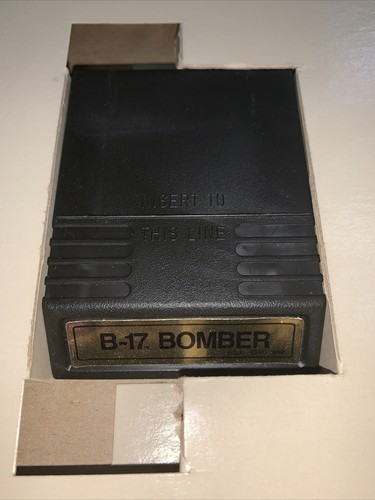 B-17 Bomber Intellivoice Intellivision Mattel Electronics Complete In Box - Picture 5 of 5