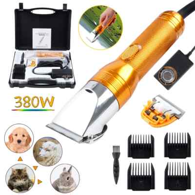 Electric Professional Dog Grooming Clippers, 380W Sheep Shears Pet Grooming Clip