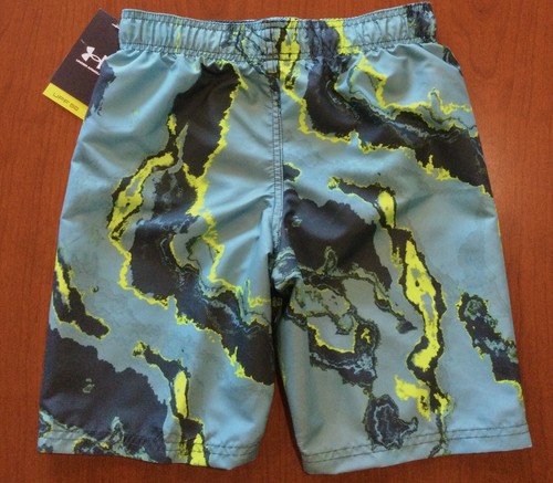 NWT BOYS SIZE MED 10-12 UNDER ARMOUR COSMOS TIE-DYE SWIM SHORTS TRUNKS MSRP $40 - Picture 10 of 12