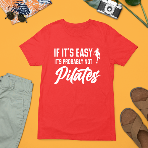 Its Probably Not Pilates T-shirt Gym Fitness Workout Yoga Exercise Funny Gifts - Picture 10 of 22