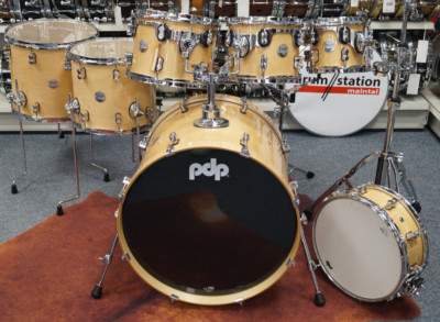 DW PDP Concept Maple Shellset ''Natural'' 22,8,10,12,14,16'' + 14'' SD
