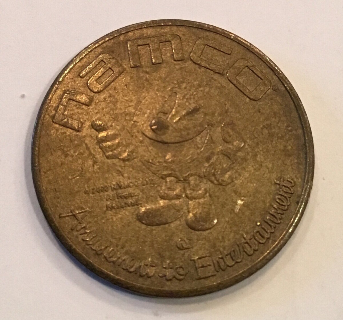 ナムコ パックマンコイン メモリアルコイン Vintage NAMCO PAC-Man Arcade Token Coin Medal | eBay