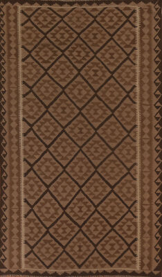 Reversible Kilim Kelim Rugs Rectangle Handwoven Tribal Carpets 7x10 ft