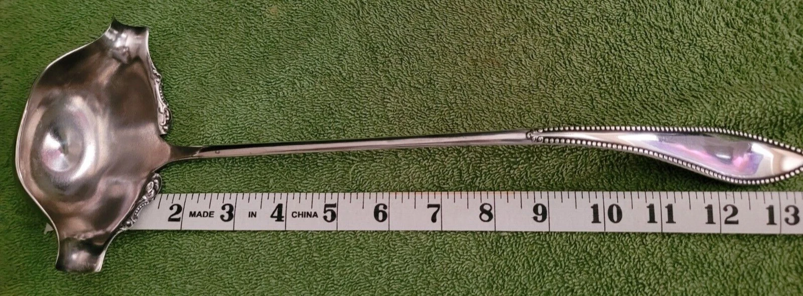 Rogers Bros 14" Punch Ladle Rogers Silverplate Antique