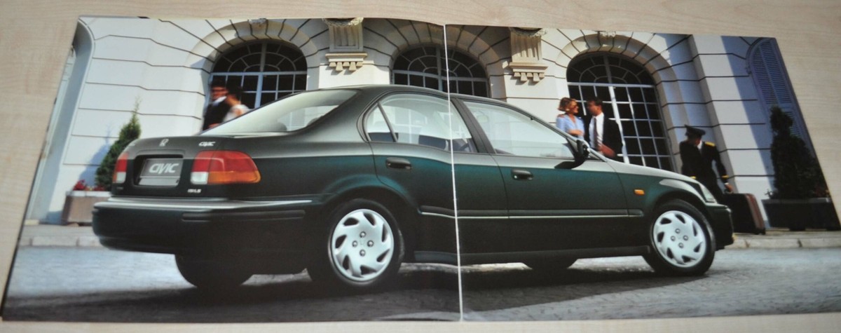 1996 1997 Honda Civic Limousine Brochure Prospekt DE | eBay