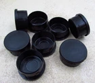 QTY 8 Plastic 1-1/8" Inch OD, 1-1/32" ID Round Tube End Cap Insert Plug Glide