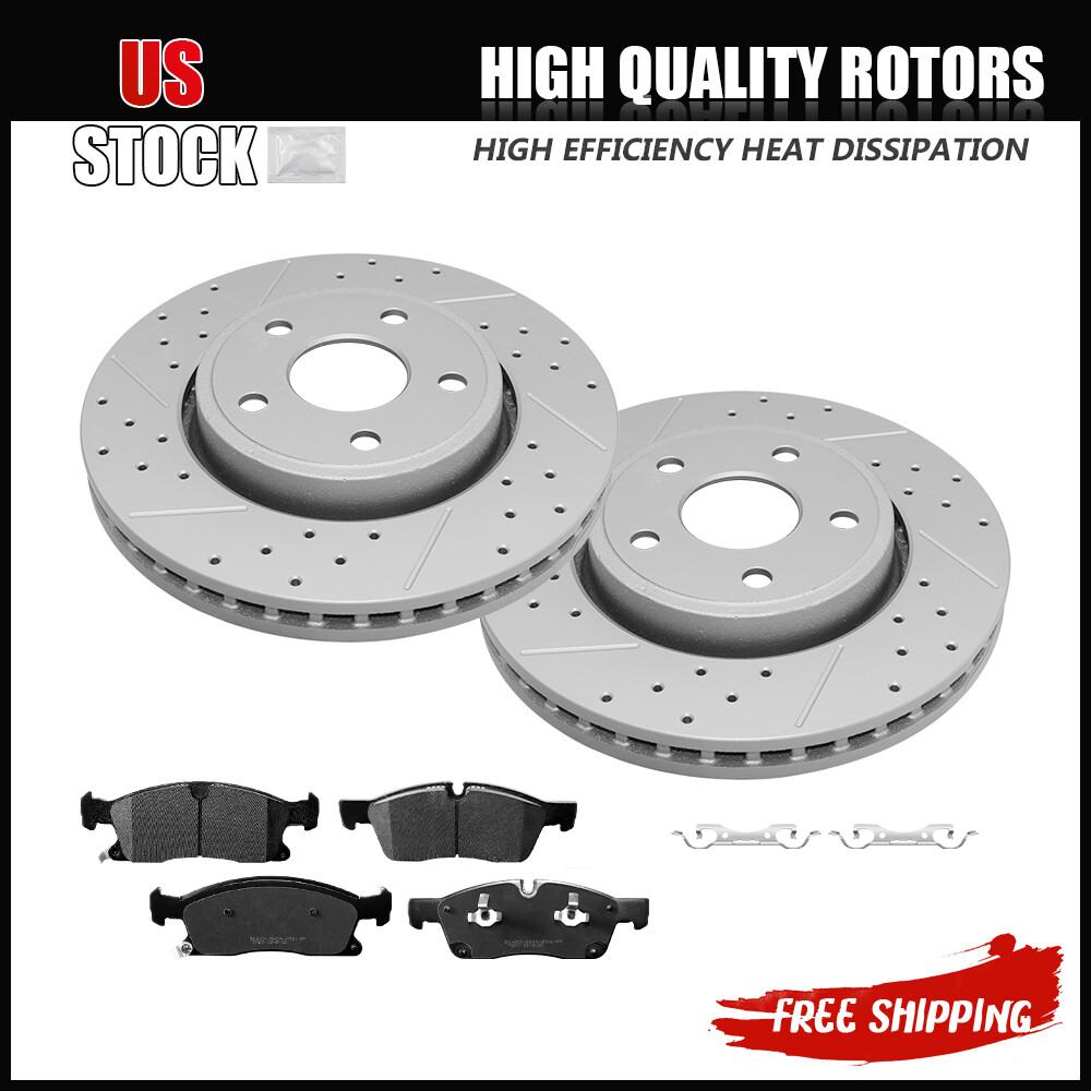 Hawk HB702B.662 HPS 5.0 Rear Brake Pads for 11-21 Jeep Grand Cherokee, 11-25 Durango 3.6L & 5.7L HEMI - High Horse Performance, Inc
