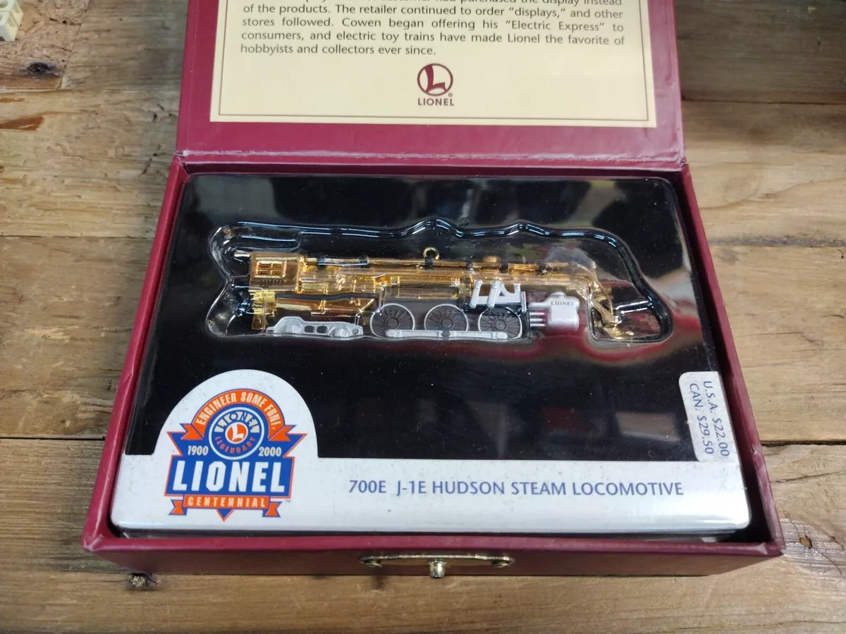 Hallmark Lionel 100th Anniversary 700E J 1E Hudson Locomotive Keepsake Ornament