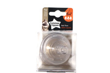 Tommee Tippee 6 Months Closer to Nature Fast Flow Nipples Pack of 2
