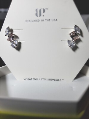 Bomb Party She's Got Passion LC Morganite Earrings 