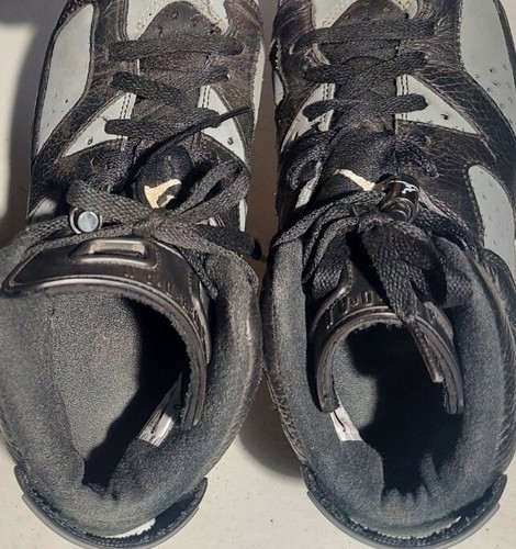 Nike Air Jordan 6 Youth Retro Black/Cool Grey 384665-010 Size 7.5Y - Picture 6 of 8