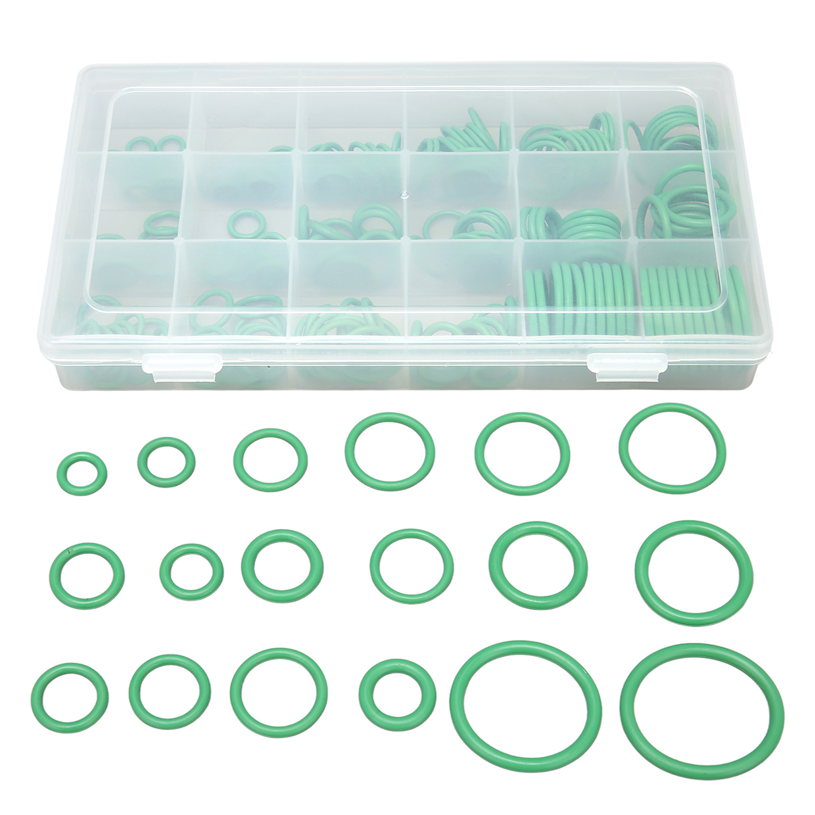 225PCS Car Air Conditioning O Ring Sealing Kit Assortment Dustproof