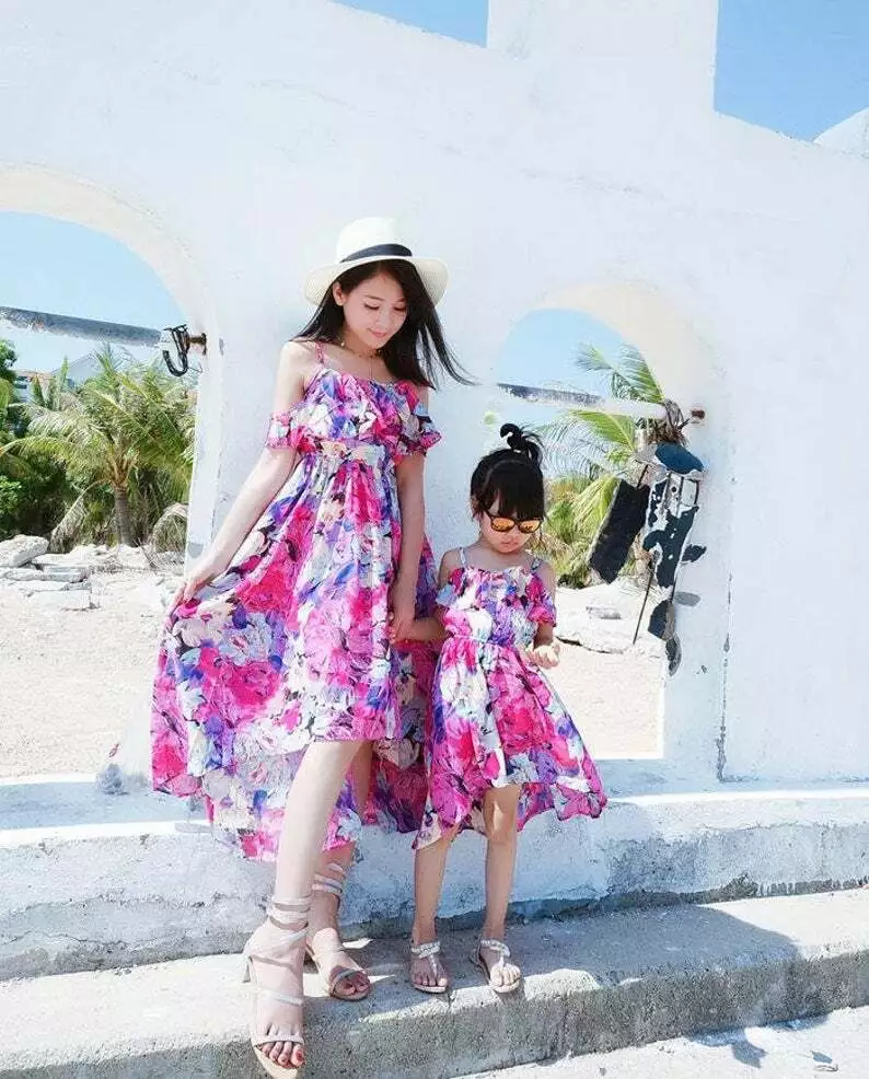 Ebay mother and daughter cheap dress