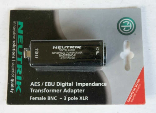 Neutrik BNC Female Pro Audio Cables, Snakes & Interconnects